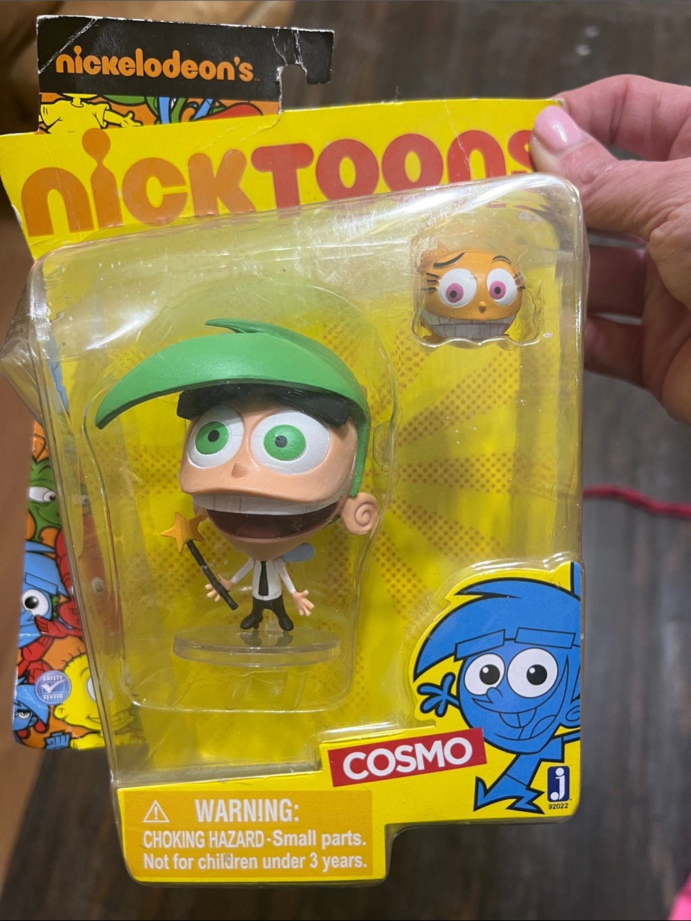 Nickelodeon Cosmo Figure. The Fairly Odd Parents